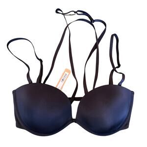 NWT SKIMS Multi-Way Bra 👙 - Onyx | Size 32DD | Versatile & Supportive ✨